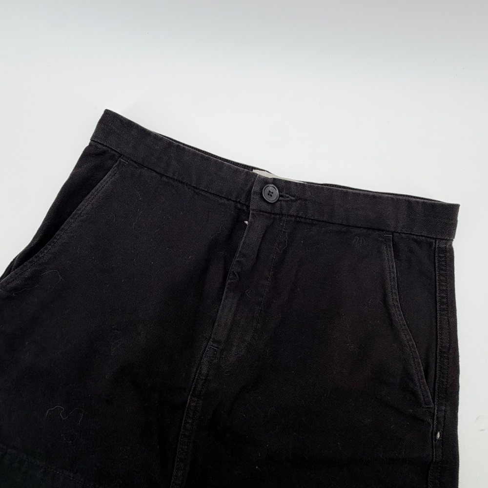 Everlane Canvas Mini Skirt Size 4 Casual Minimalist Utility Blackโ